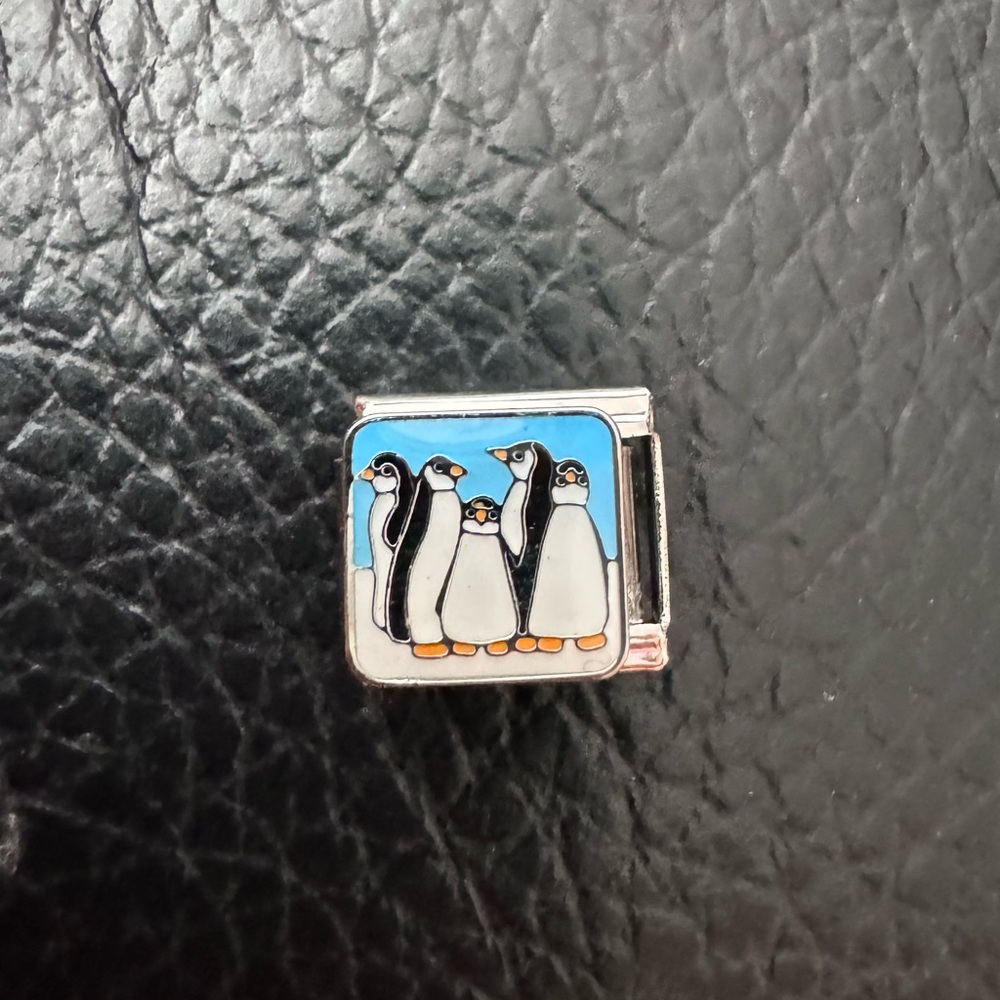 Penguin Group Italian charm link